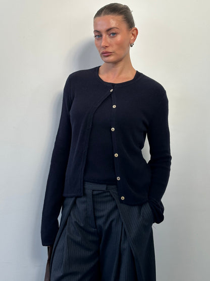 Armani Jeans 2000s Cotton Alpaca Knit Two Piece Set - S