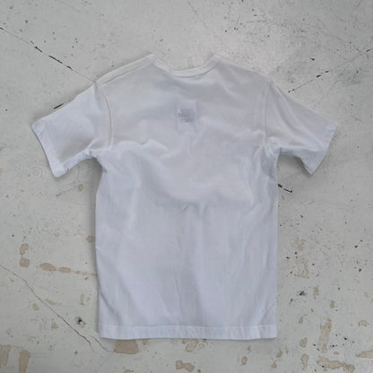 comme des garçons shirt zip tee | White, White
