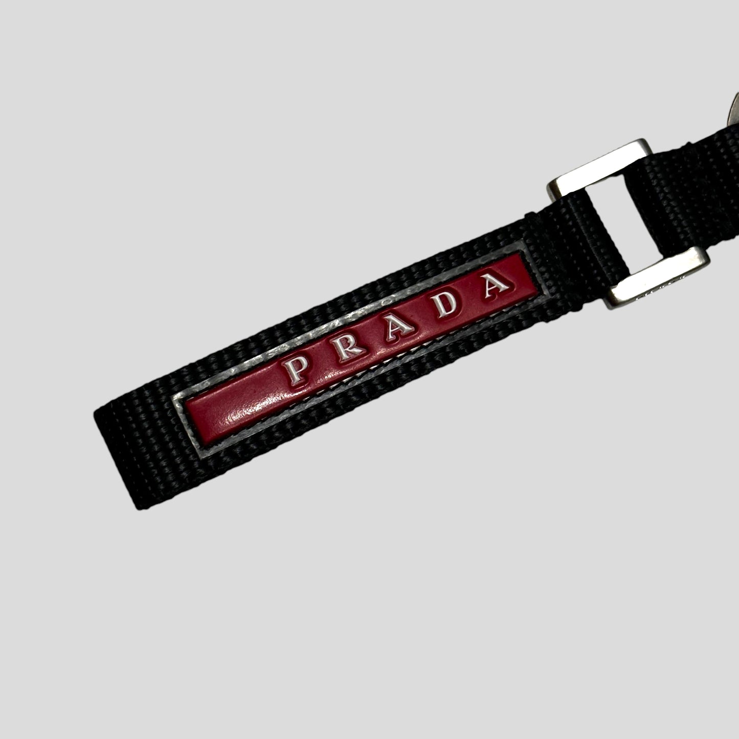 Prada Sport 1999 Logo Keyring