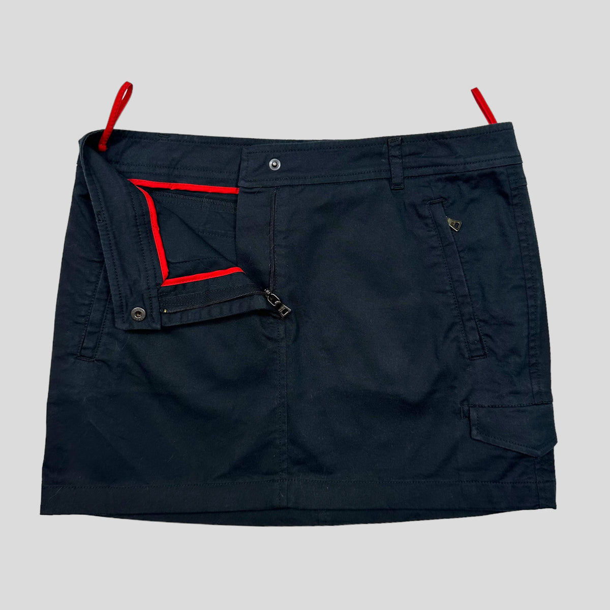 Prada Sport 00’s Multipocket Cargo Miniskirt - IT40 | O/S, Navy