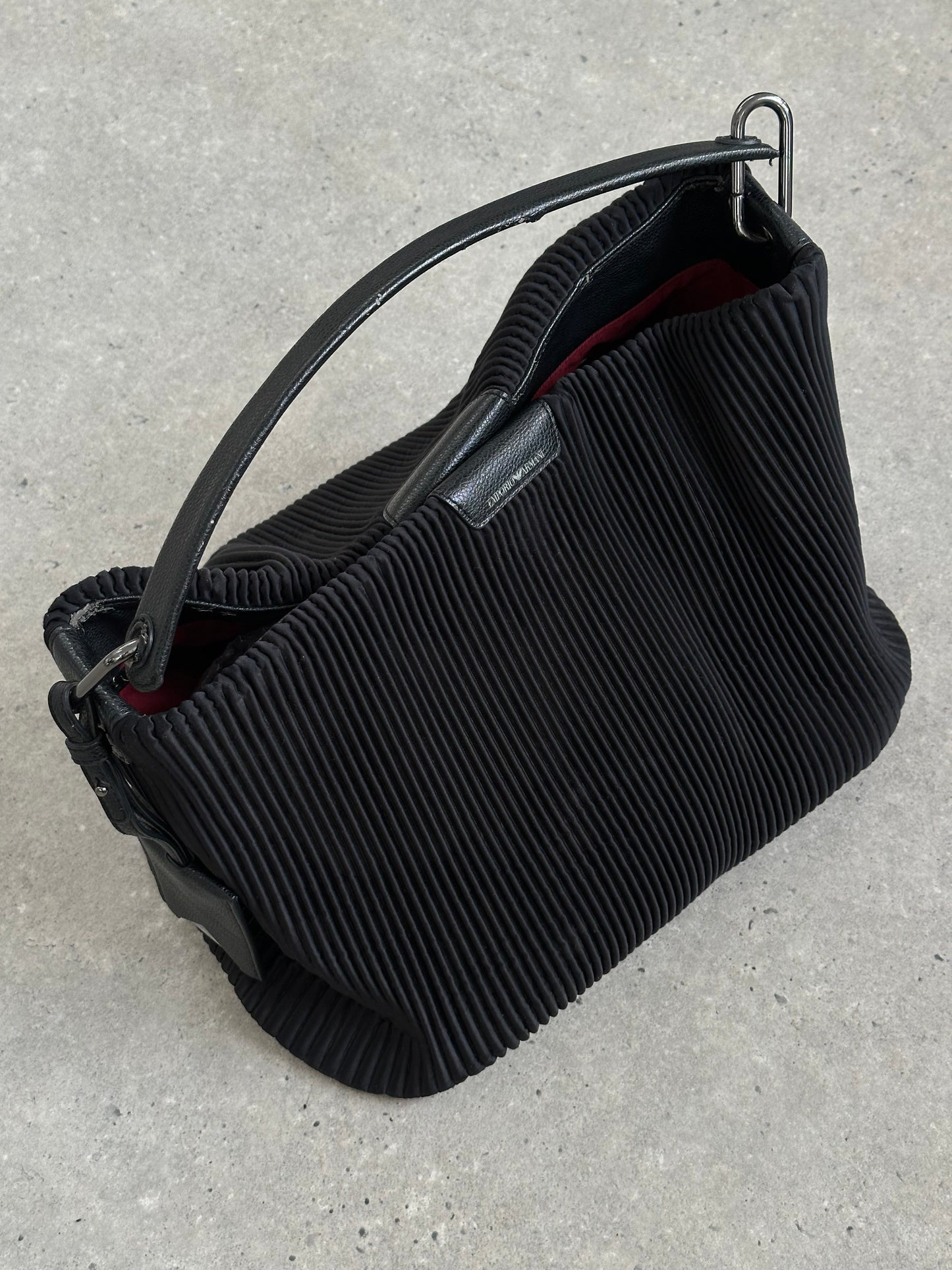 Emporio Armani Pleated Shoulder Bag