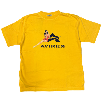 Avirex T-Shirt In Yellow ( S )