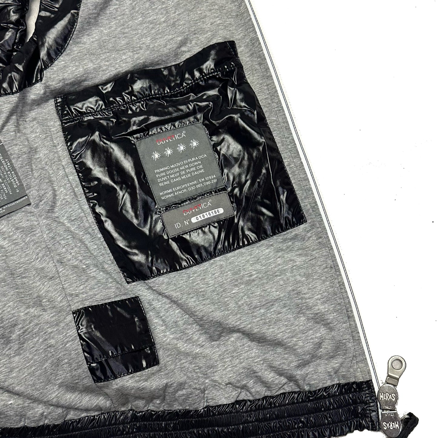 Duvetica Hooded Gilet In Black ( M )