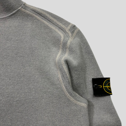 Stone Island 1999 Ribbed Cotton Crewneck - L/XL