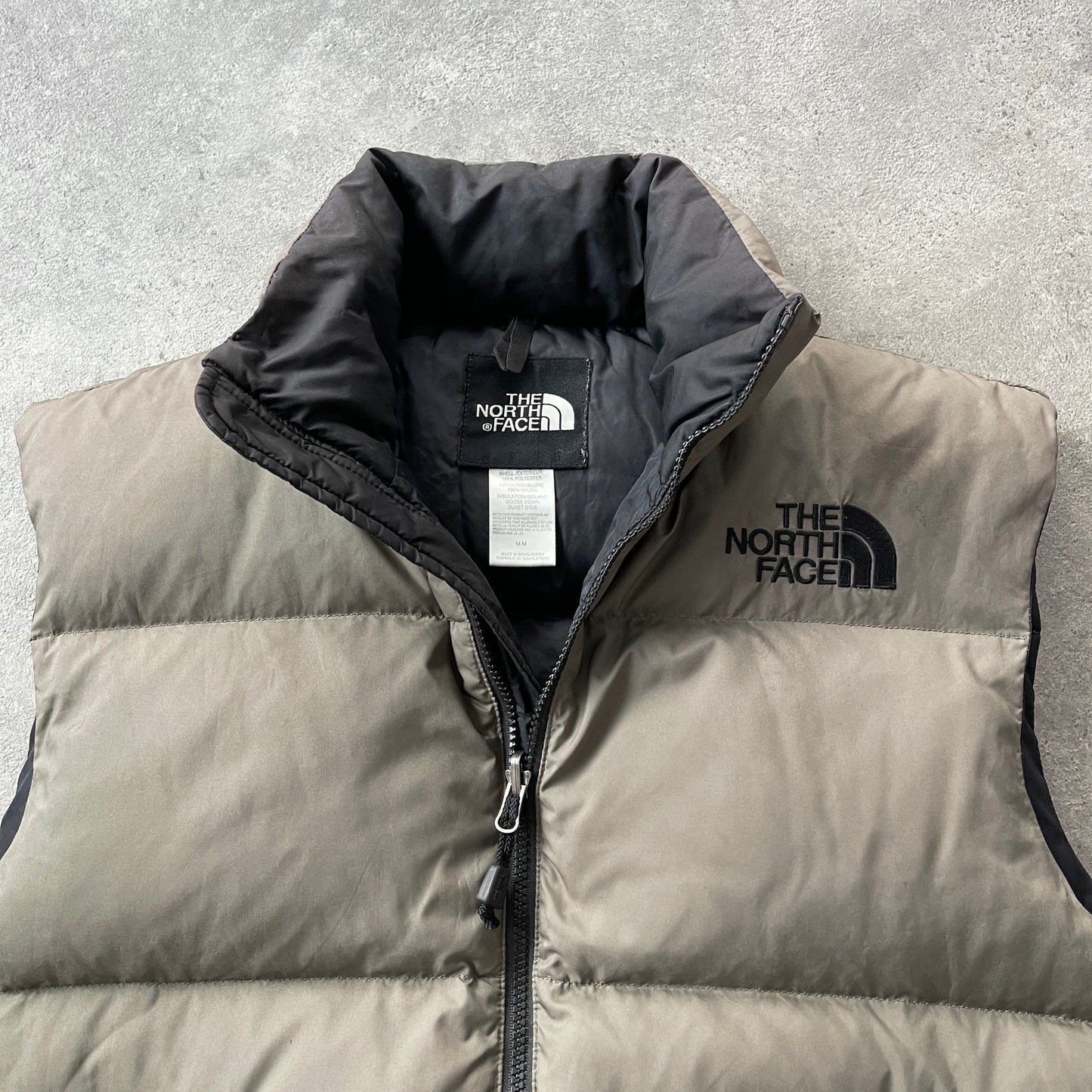 The North Face Nuptse 600 down puffer gilet (M)