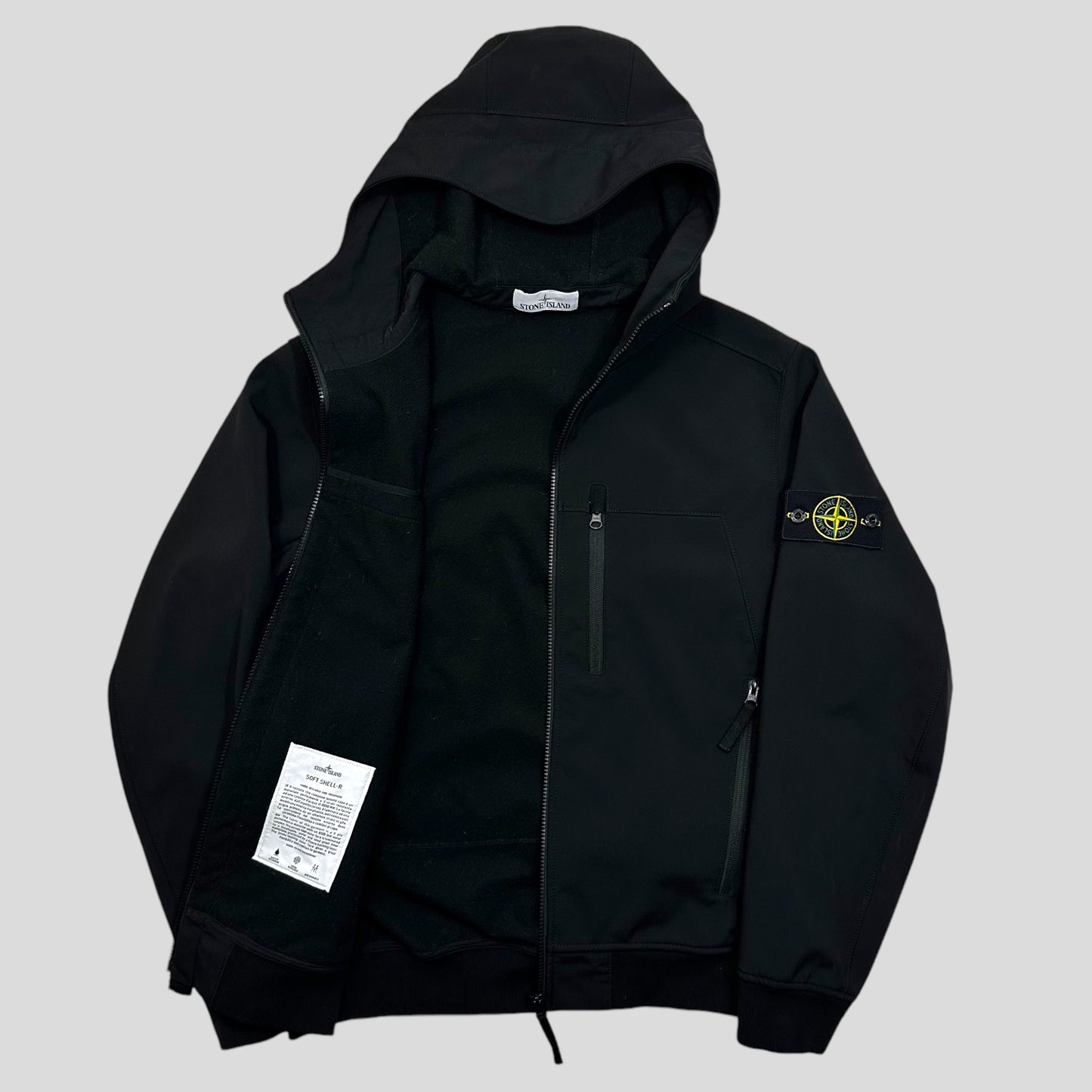 Stone Island AW18 Tri-pocket Soft Shell Jacket - L/XL