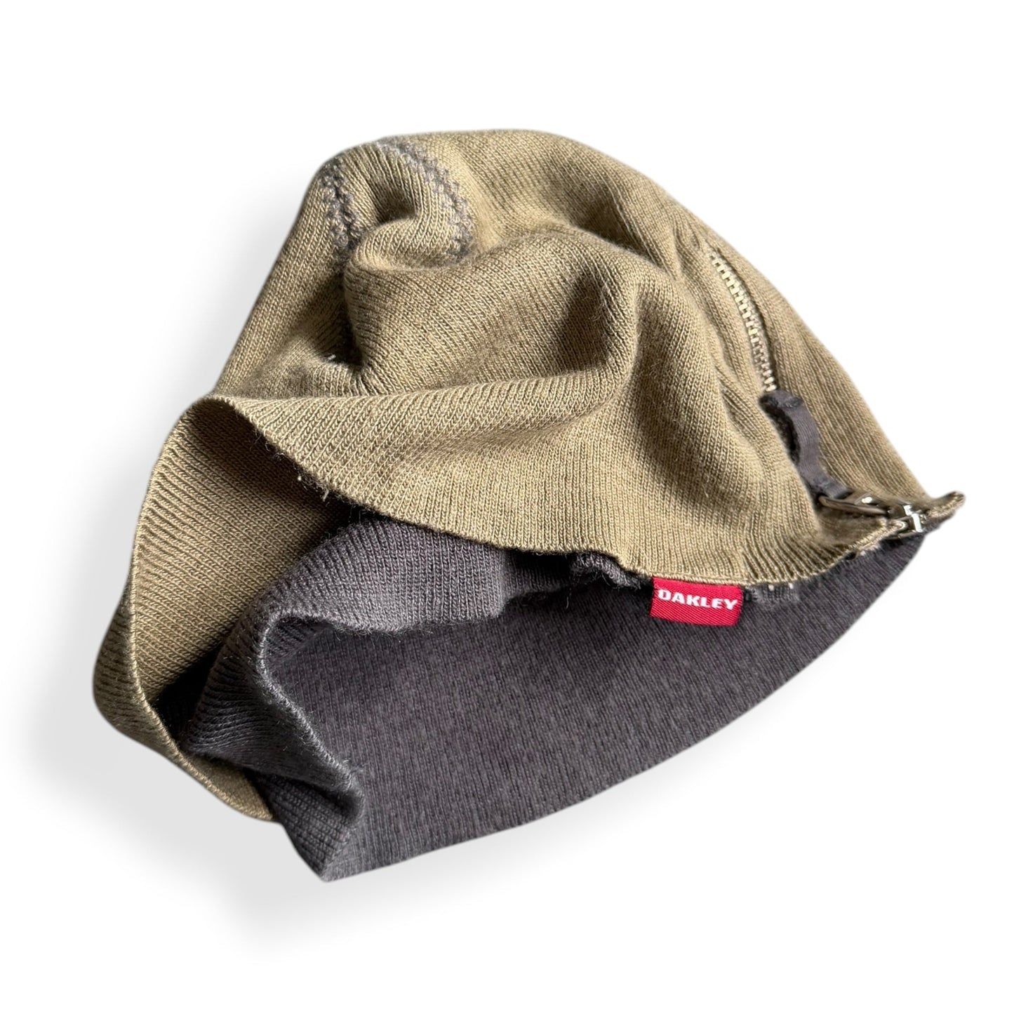 2000's Oakley Dual Layer Zipped Beanie | O/S, Multicoloured