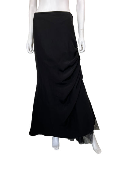Armani Collezioni 2008 tulle maxi skirt | Black, Black