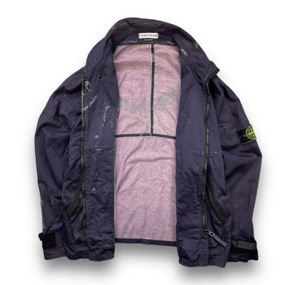 SS1996 Stone Island Raso Gommato Jacket (M) | Default Title, Blue