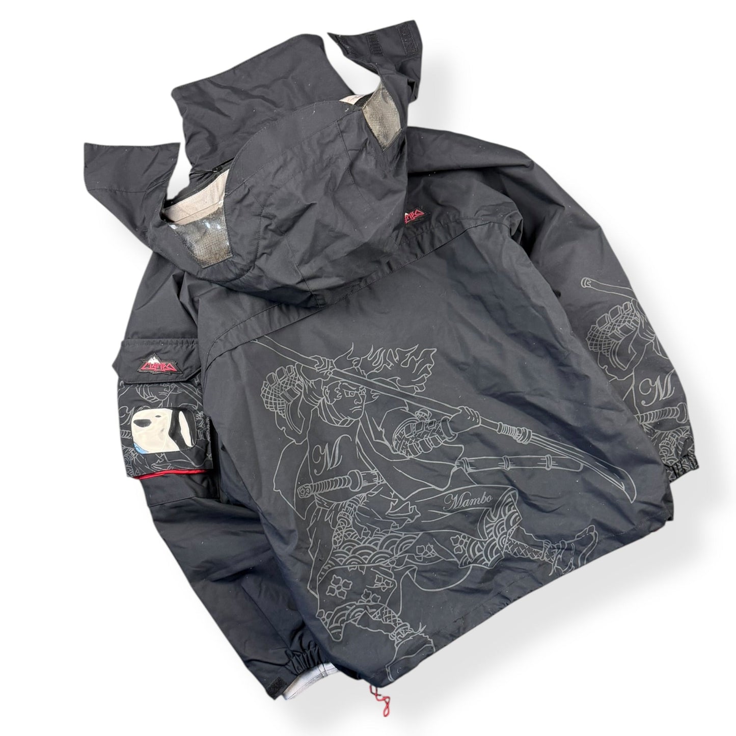 2000's Mambo Samurai Visor Jacket (L) | Default Title, Black