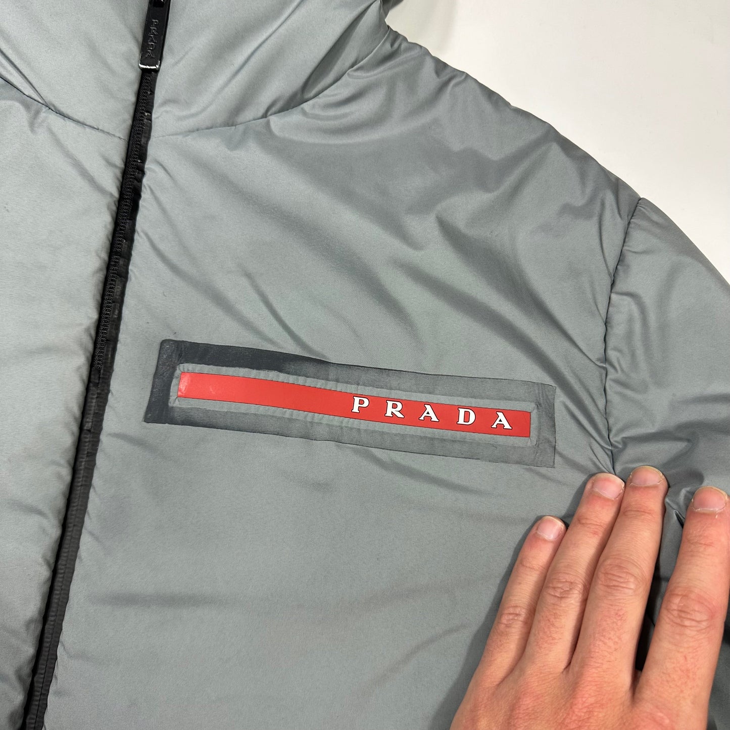 Prada 2021 Linea Rossa Graphene Padded Puffer Jacket - L