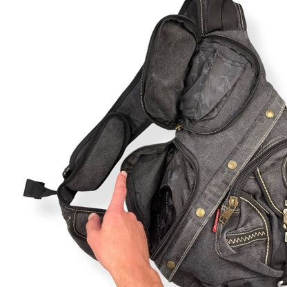 2000's Saint Eagle Multipocket Sling Bag | Default Title, Red