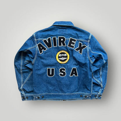 Avirex Dead Stock Denim Jacket M