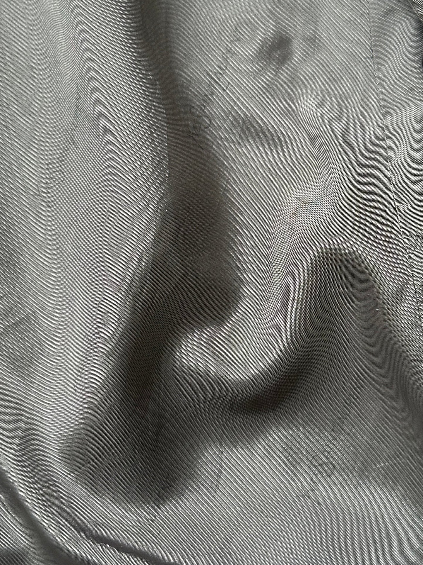 Yves Saint Laurent 1990s Single Breasted Brushed Wool Blazer- 38R/L