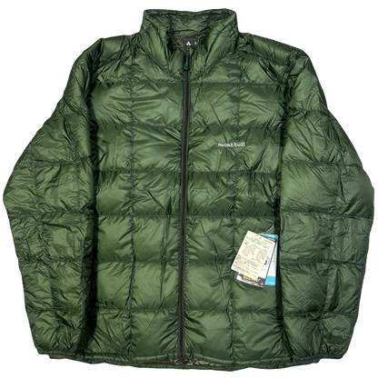 Montbell Superior Down Puffer Jacket In Dark Green ( S )