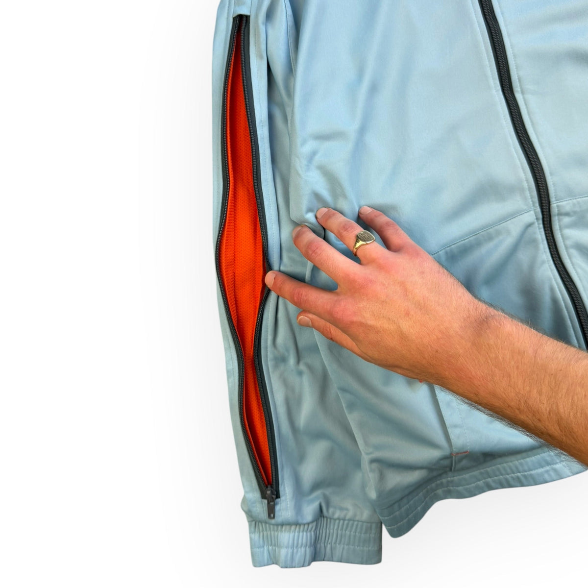 1990's Lotto Expandable Sleeve Track Jacket (S) | Small, Blue