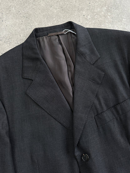Hartwood x Loro Piana 1990s Pure Tasmanian Wool Single Breasted Blazer - 46R/XL