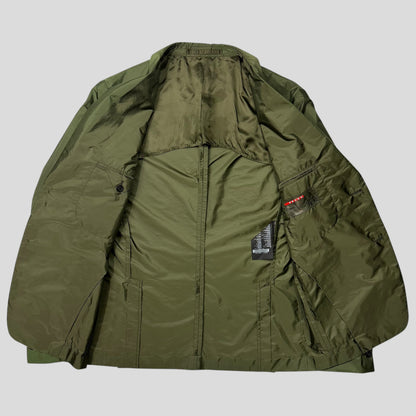 Prada Sport 2014 Nylon PU Shimmer Blazer Jacket - IT52 (M/L)