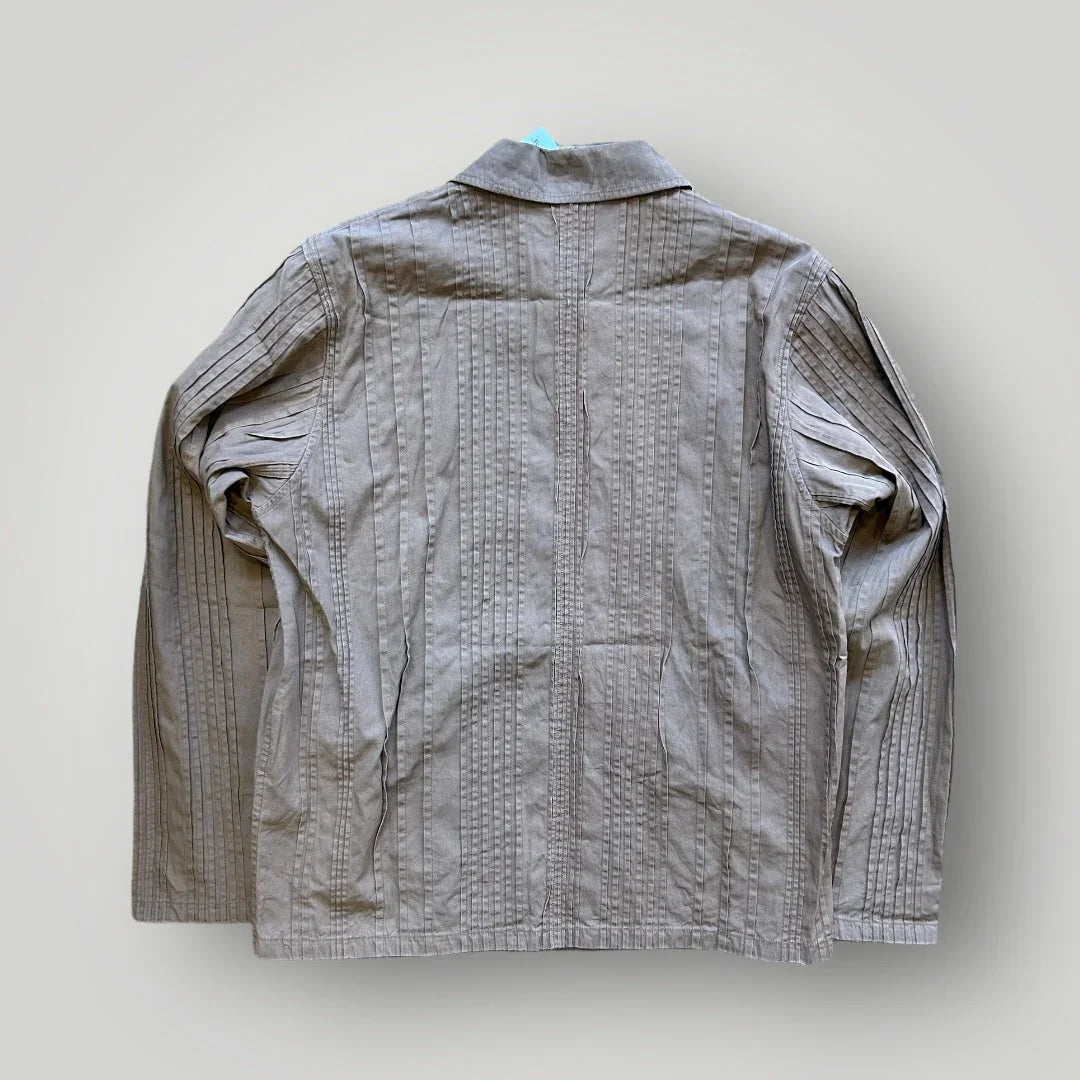 Hai Sporting Gear by Issey Miyake Pleated Overshirt M