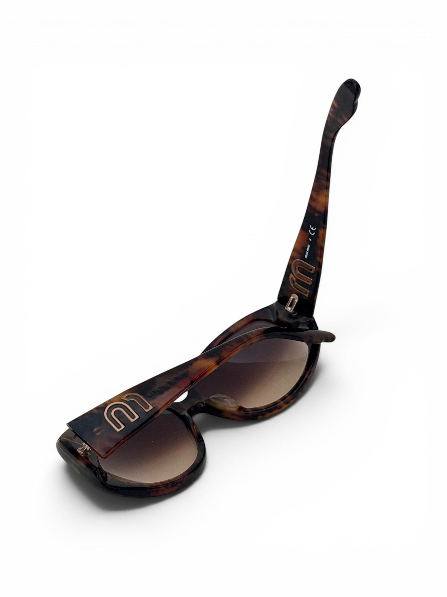 2000s Miu Miu ‘M’ Sunglasses | O/S, Brown