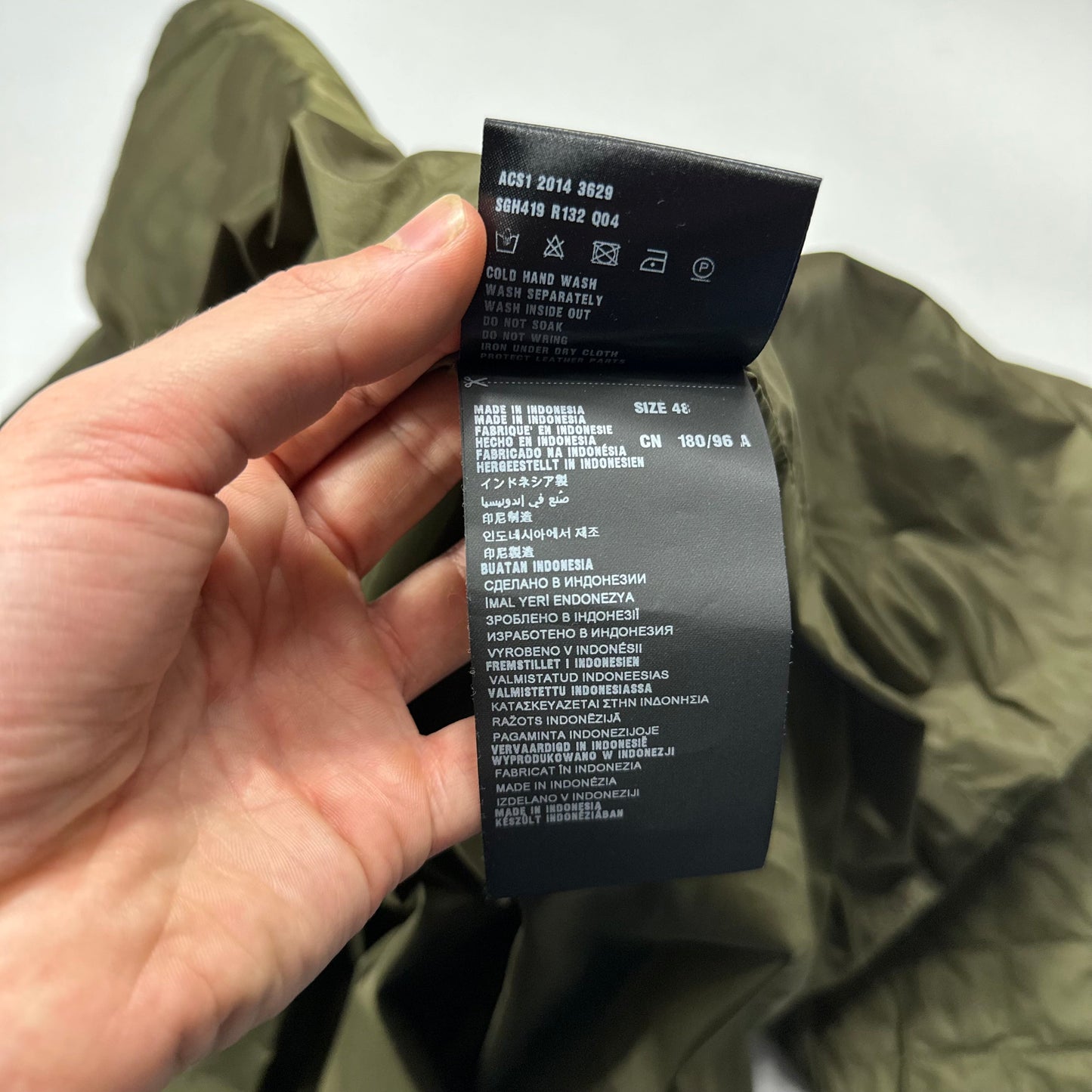 Prada 2014 Diamond Quilted Triangle Plaque Bomber - IT48 (M)