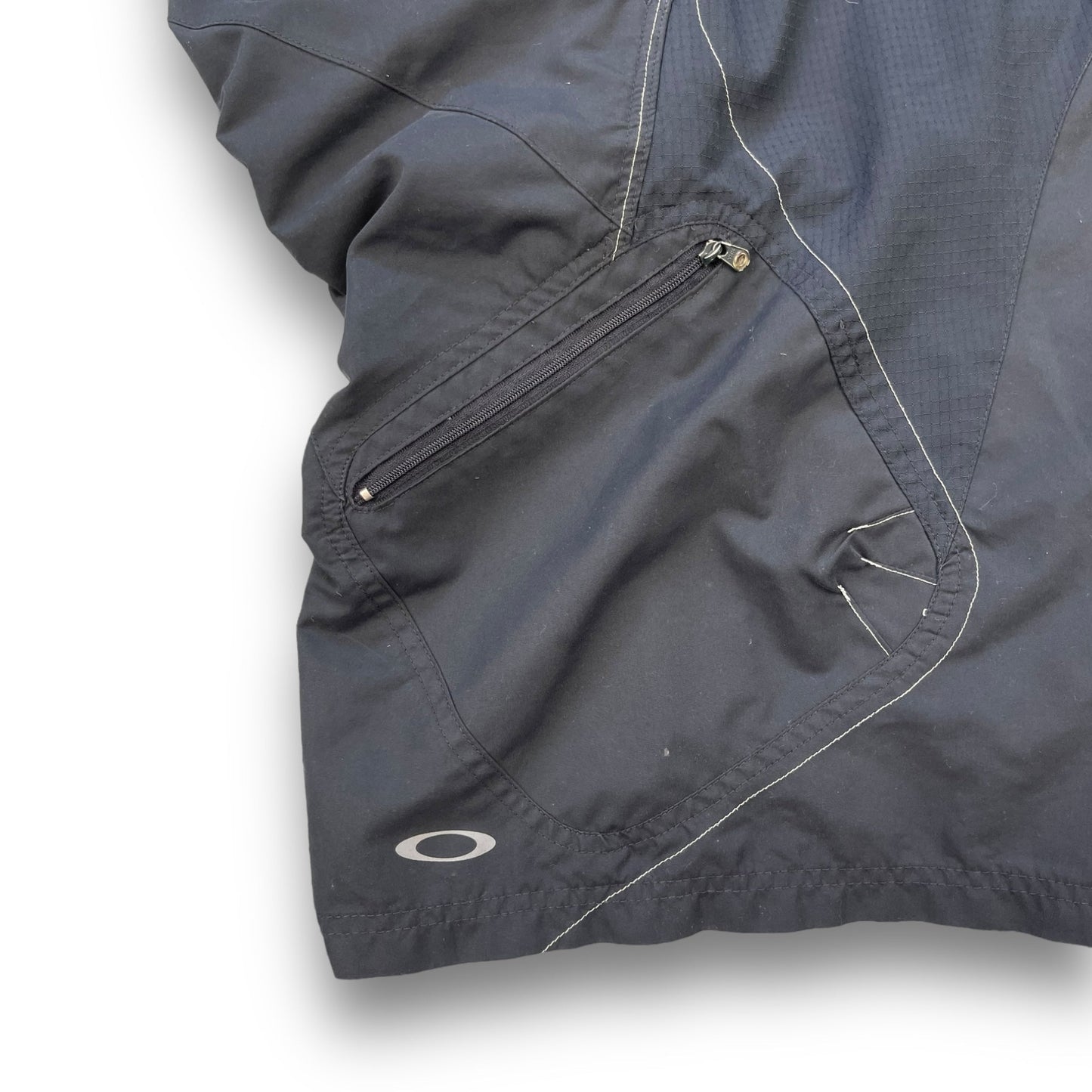 2000's Oakley Contrast Stitch Shorts (36) | Default Title, Navy