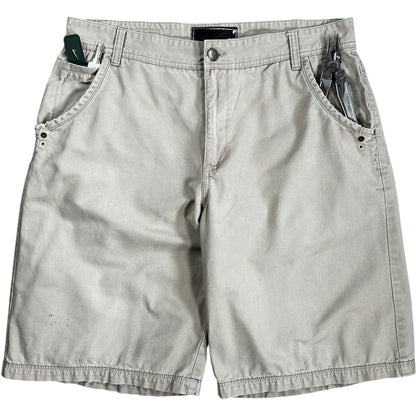 Oakley 2006 Cotton Embroidered Shorts W34 | W34, Cream