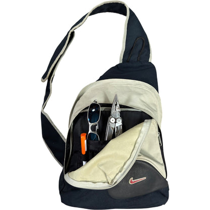 Nike 2002 Two Tone Sling Bag | O/S, Cream