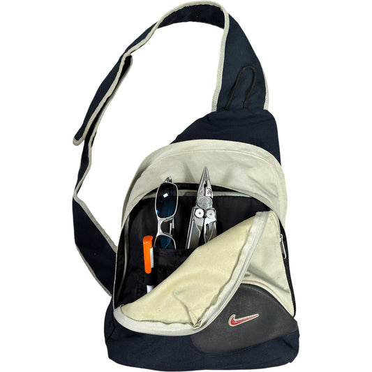 Nike 2002 Two Tone Sling Bag | O/S, Cream