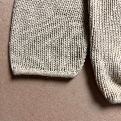 A/W1987 Oatmeal Wool Knit