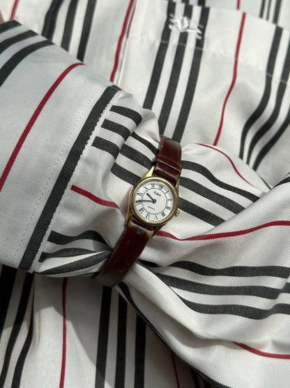 Pulsar 1990s Gold Tone Round Quartz Watch