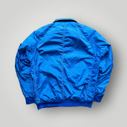 Stone Island Crinkle Reps Garment Dyed Bomber Jacket XL | Default Title, Blue