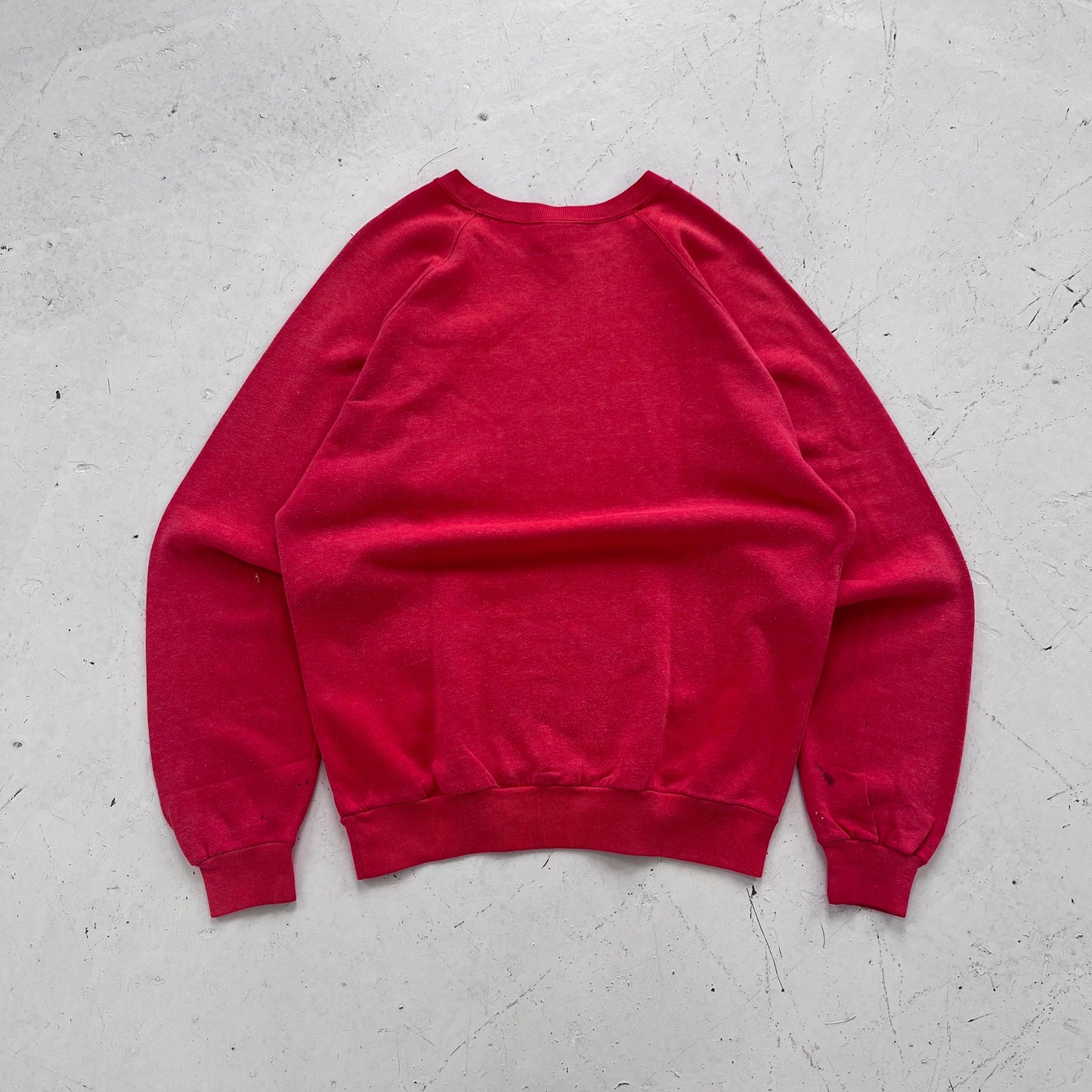 1970s red graphic crewneck | Red, Red