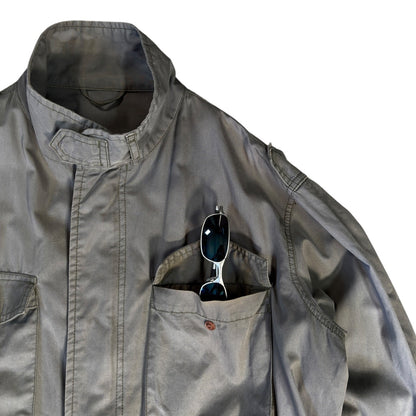 Maharishi 00’s Dragon Embroidered M-65 Field Jacket L | Large, Multicoloured
