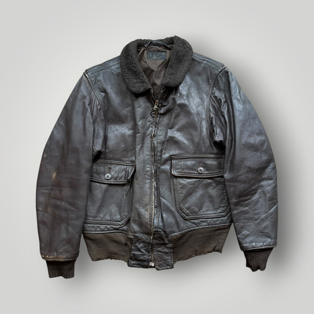 USN G-1 1971 Flying Leather Jacket S/M