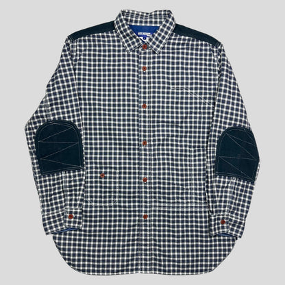 Junya Watanabe MAN 2019 Shadow Plaid Cargo Shirt - M/L