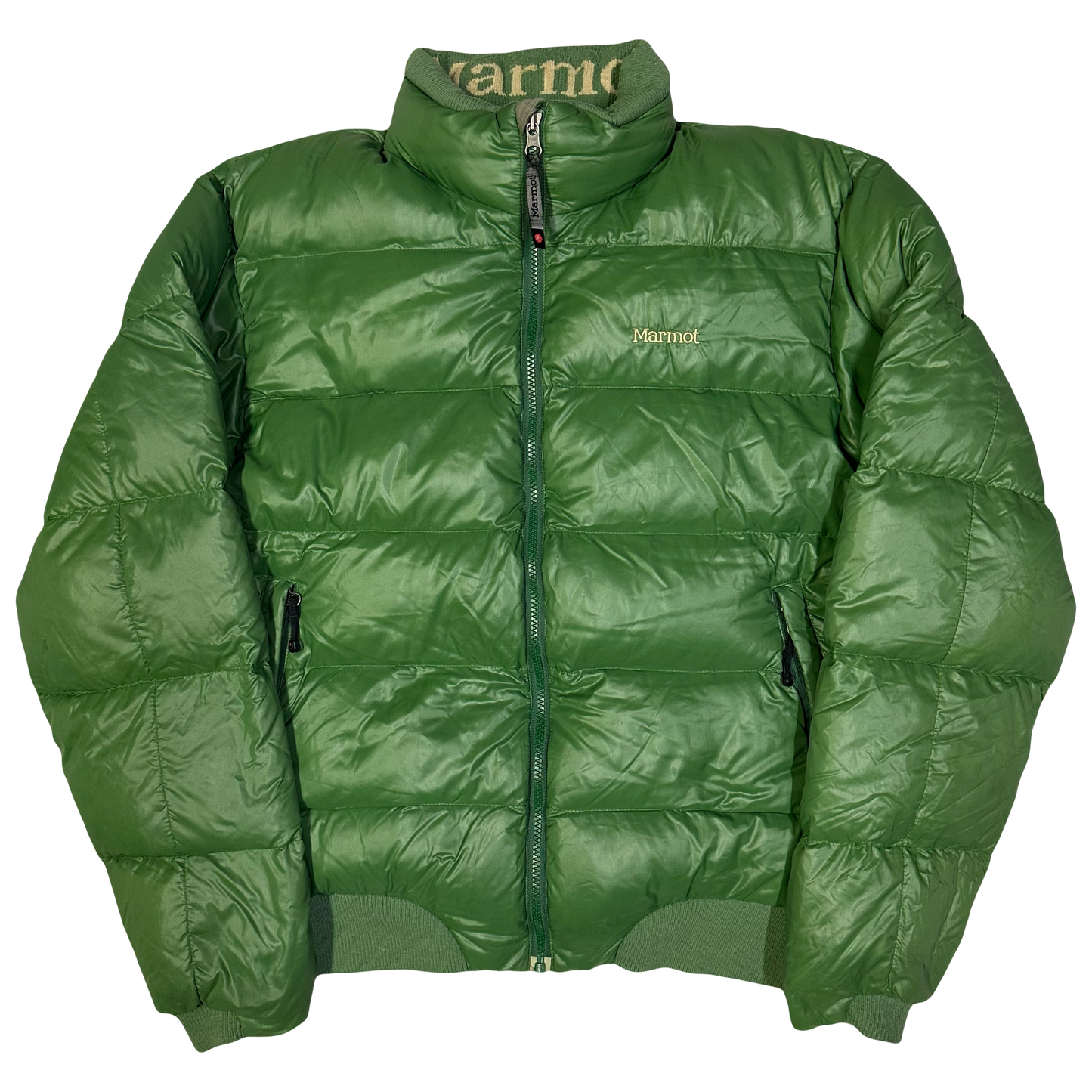 Marmot Puffer Jacket In Green ( XL )