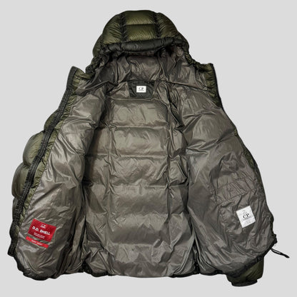 CP Company 2022 DD Shell Opaque Olive Puffer Jacket - IT50 (M/L)