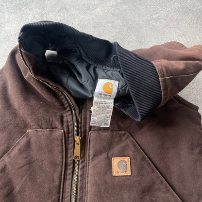 Carhartt 2005 heavyweight quilted vest jacket (S)