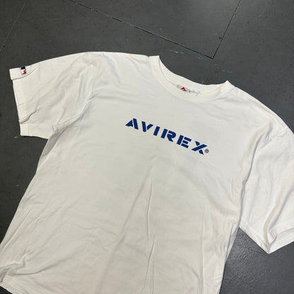 Avirex LA Dodgers T-Shirt In White ( XL )