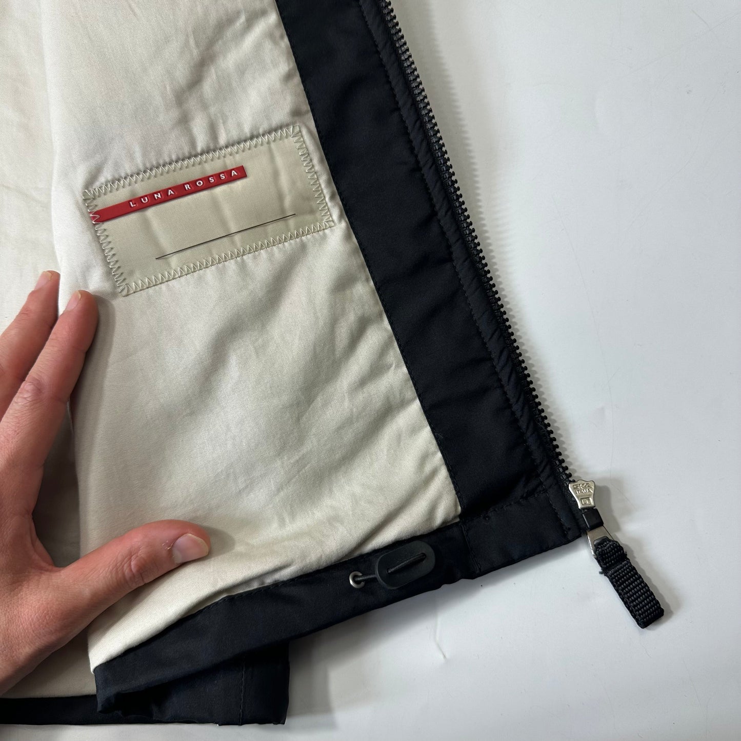 Prada Luna Rossa 00’s Goretex Padded Sailing Gilet Jacket - IT54 | Default Title, Black