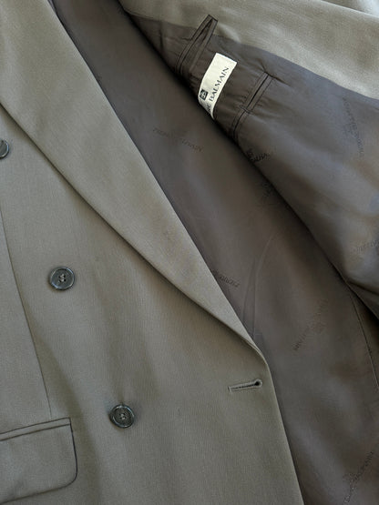 Pierre Balmain 1990s Wool Double Breasted Suit - 38L/W30