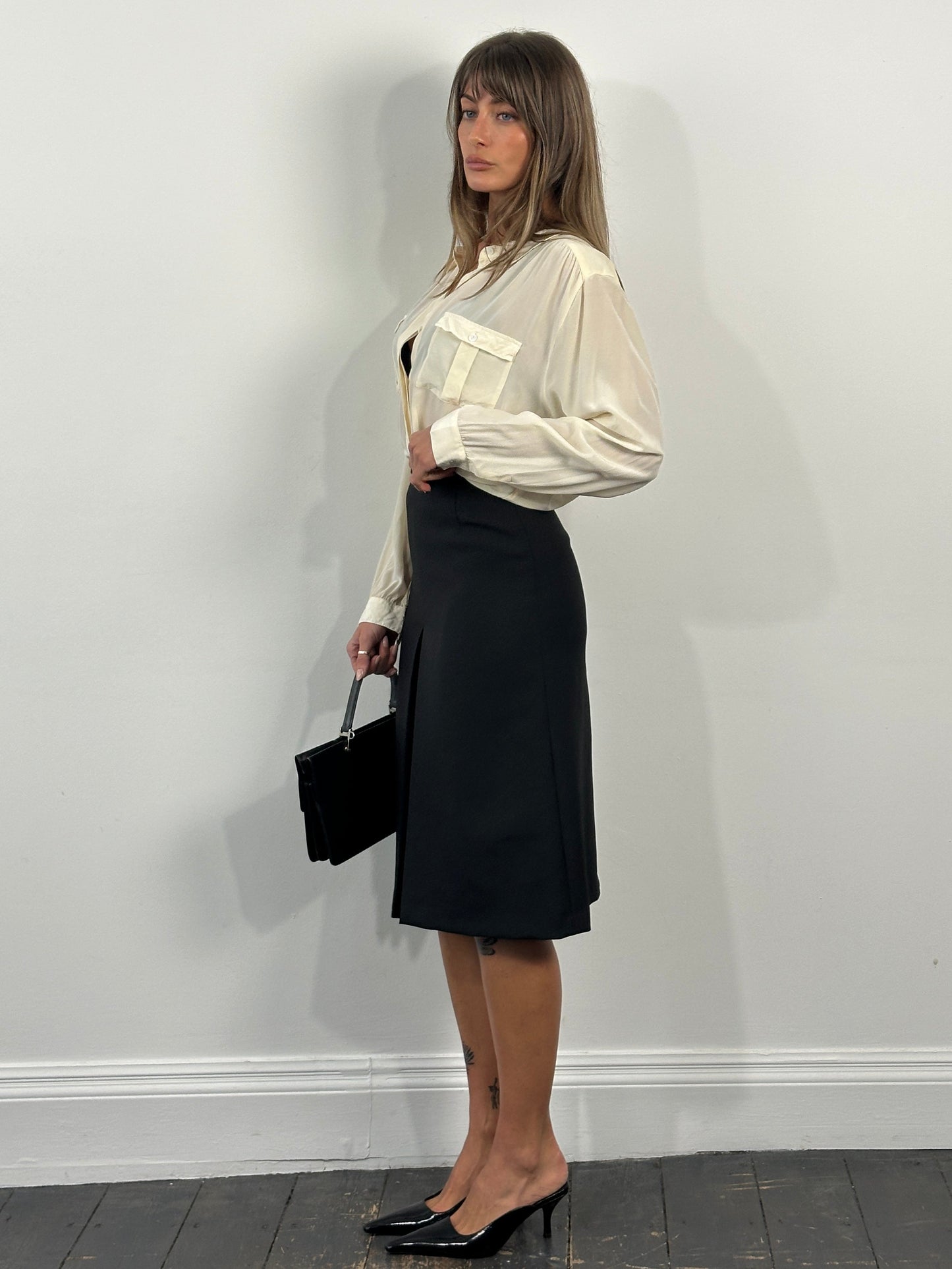 Vintage 1990s A-Line Skirt - W26