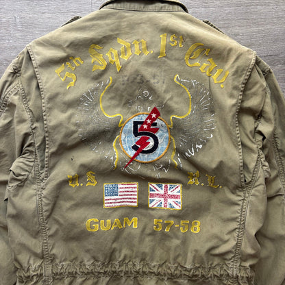 Vintage Ralph Lauren Military Combat Jacket | Khaki, Khaki
