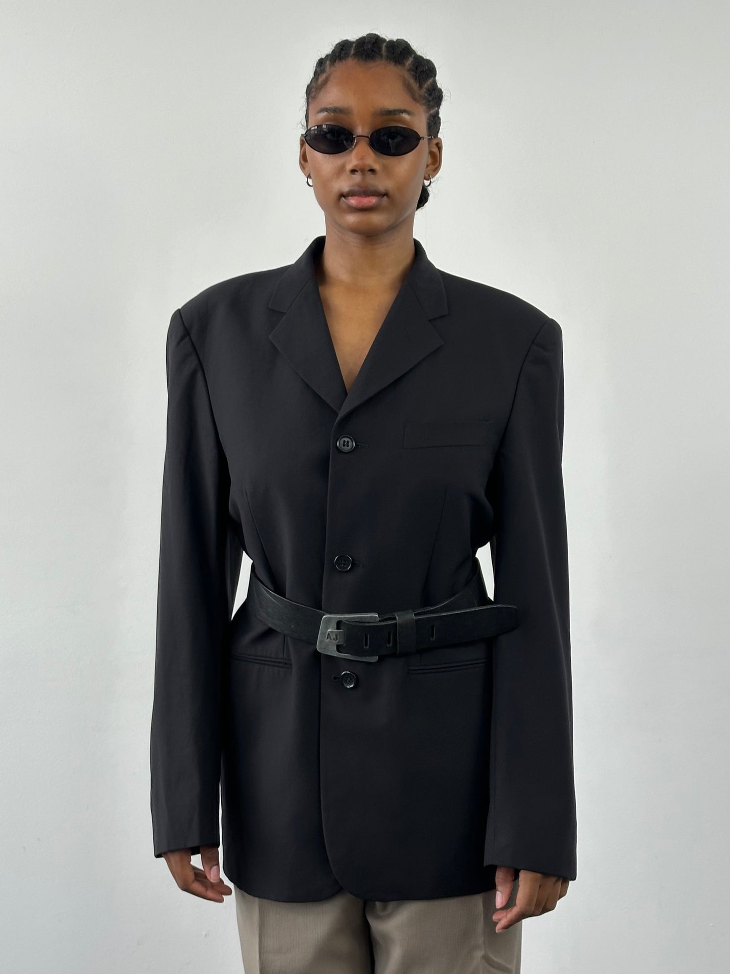 Yves Saint Laurent Pour Homme 1990s Pure Wool Blazer - 40R/L