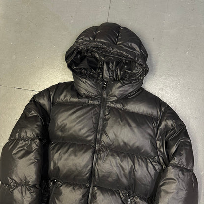 Duvetica Fur Hood Puffer Jacket In Black ( M )