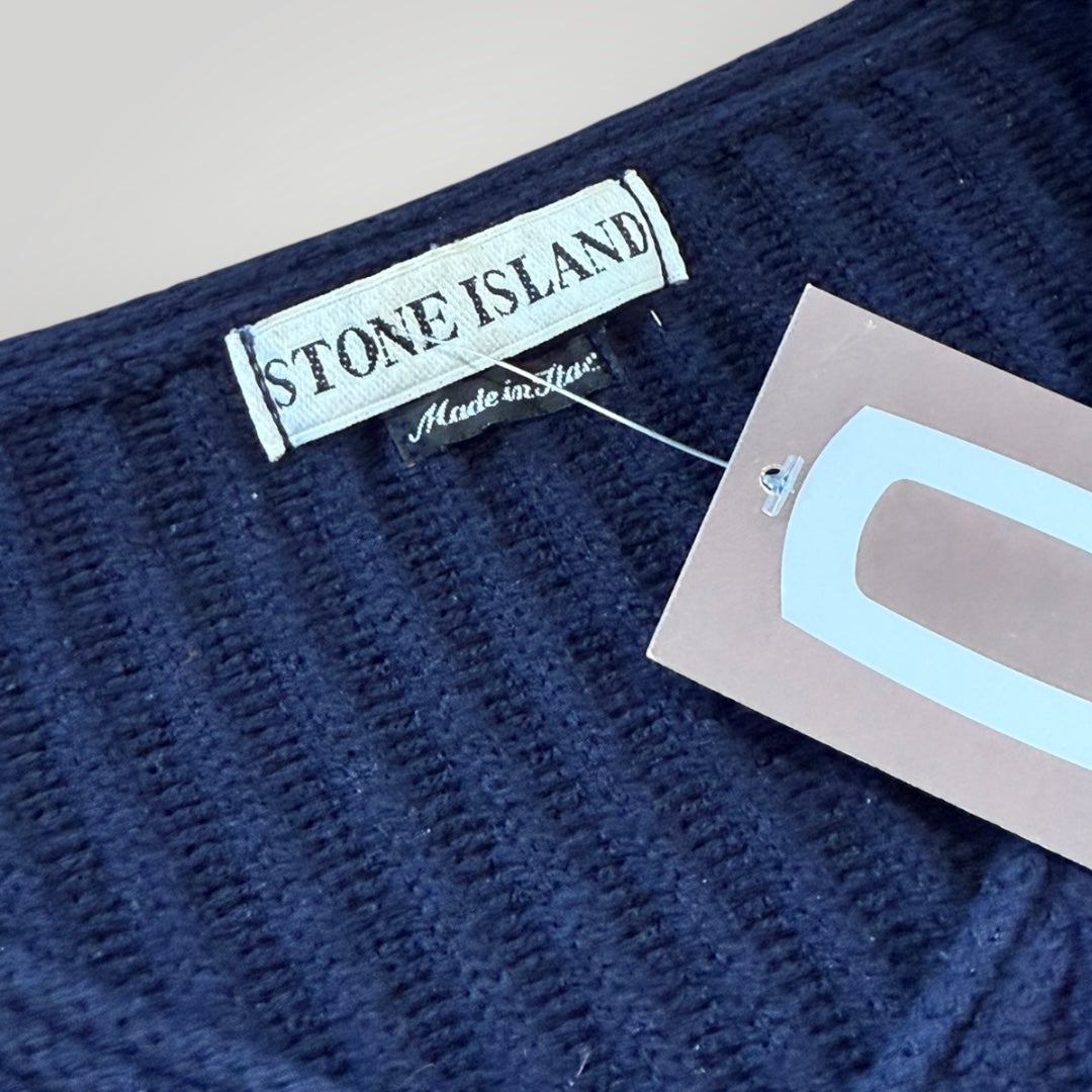 Stone Island AW/97 Ribbed Knitted Wool Jumper M/L