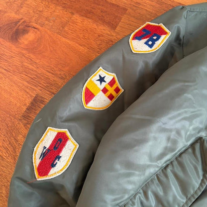Vintage Bomber Jacket | Khaki, Khaki