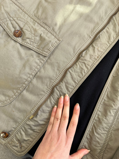 Italian Vintage Brushed Wool Reversible Jacket - XL