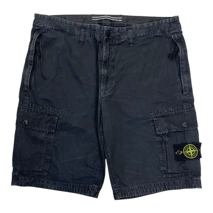 Stone Island Cargo Shorts, W36” | O/S, Navy